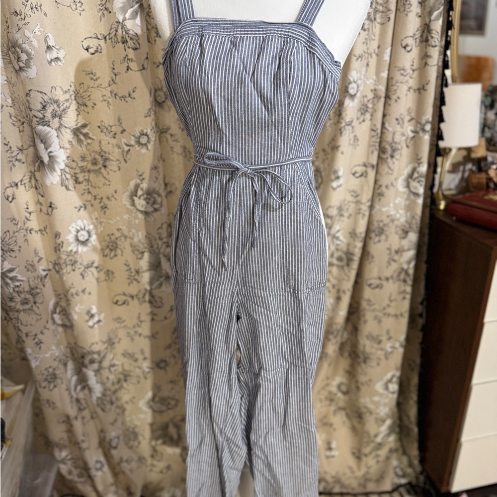 Striped Jumpsuit